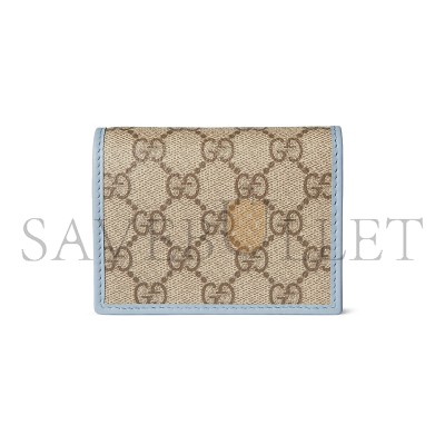 GUCCI GG EMBLEM SMALL WALLET 820692 (17.5*11cm)